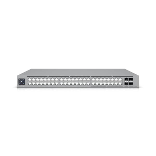Ubiquiti Switch full managed Layer3 52 Port • 16x 2,5 GbE • PoE Budget 720W • 16xPoE bt • 32xPoE at • 4x SFP+ • 19&quot; • UniFi • USW-Pro-Max-48-PoE