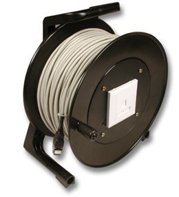 Kabeltrommel, CAT5e, 90m, FTP(F/UTP), mit 1xBuchse/Stecker RJ45,