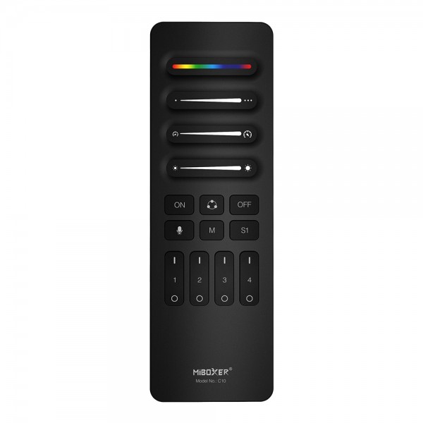 MiBoxer C10-B LED Pixel LED Fernbedienung SPI - Pixel 2,4GHz (RGB/RGB-W/RGB+CCT) 4 Zonen 4 Szenen (b)