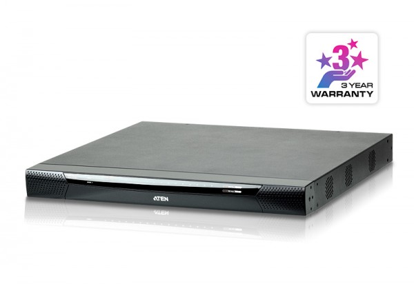 Aten KVM-Switch 16-fach VGA/USB/TP, LAN(IP-fähig), 1xlocal + 4x Remote User, with Audio &amp; Virtual Media Support