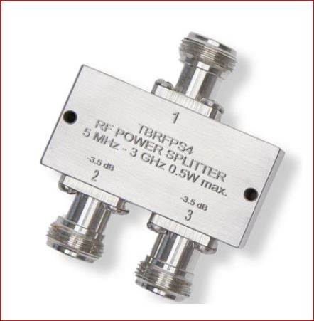 TekBox TBRFPS4 Universeller 2-Wege-Leistungssplitter und Leistungskombinator 5-3000MHz