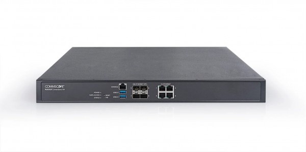 RUCKUS Networks smartzone data plane appliance, with 4x10gige and 4 gige ports (10gbps throughput)