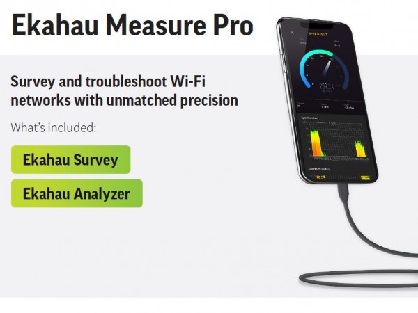 Ekahau Software Measure Pro Plus, 1 Jahr, SaaS-Lizenz, incl.Ekahau Sidekick 2 (ESK-2)