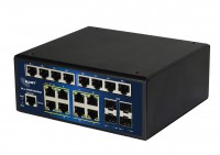 ALLNET Switch industrial full managed Layer2+ 20 Port GbE • PoE Budget 240W • 8x PoE at • 8x GbE • 4x SFP... ALLNET Switch industrial full managed Layer2+ 20 Port GbE • PoE Budget 240W • 8x PoE at • 8x GbE • 4x SFP • DIN • Lüfterlos • ALL-SGI8120PM