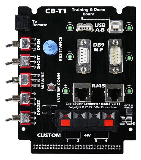CableEye 800 / CB-T1 Trainings- und Testkarte