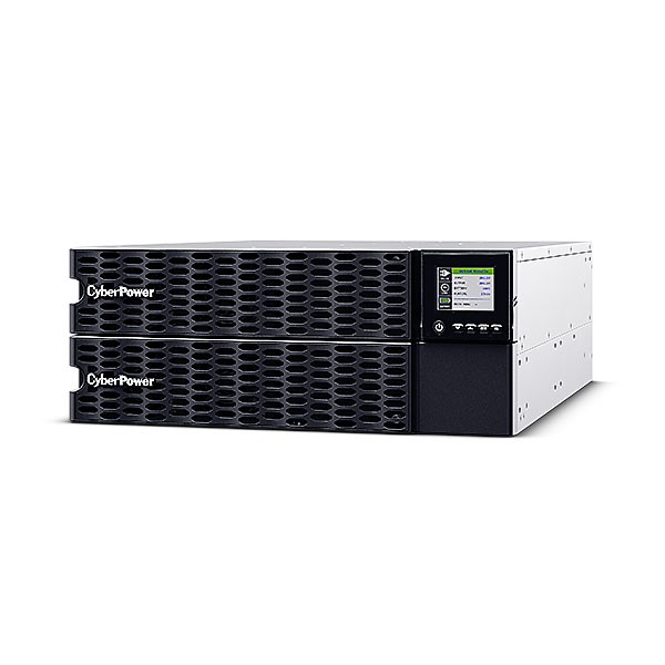 CyberPower USV, OL Tower/19"-Serie, 8000VA/8000W, 4HE, On-Line, LCD, USB/RS232, ext. Runtime, Inkl. RMCARD205, 1-phasig