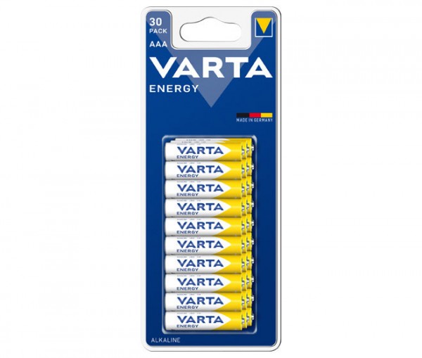 Batterie AAA (LR03) 1.5V *Varta* Energy - 30-Pack