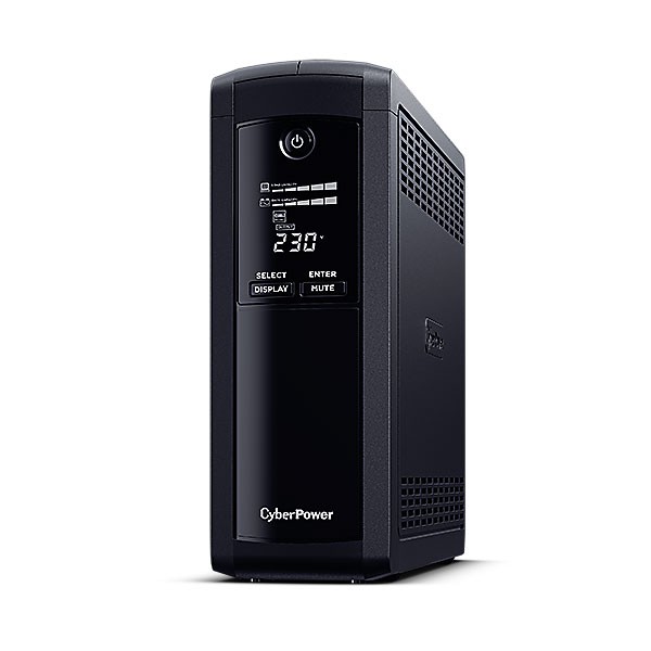 CyberPower USV, Value Pro-Serie, 1200VA/720W, Line-Interactive, USB/RS232, LCD, IEC C14 Kaltgeräte