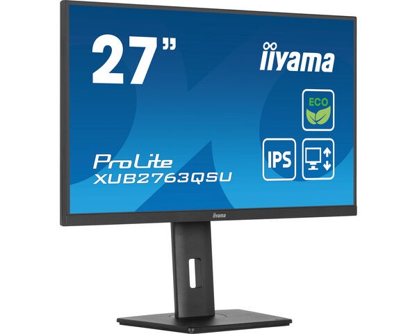 TFT 27,0"/68,6cm iiyama ProLite XUB2763QSU *schwarz* 16:9