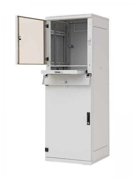 Triton 19"Schrank 37HE, B600/T 800, Lichtgrau, Industrieverteiler, IP20