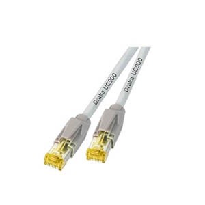 Patchkabel RJ45, CAT6A 500Mhz, 5m, weiss; S-STP(S/FTP); ND-UC900+TM31,