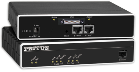 Patton 2821 IpLink VPN Router; Dual Ethernet Port &amp; 1 X.21 Port; internal UI power