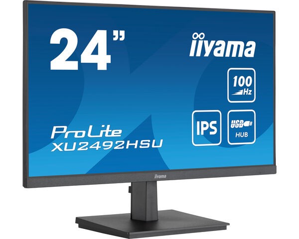 TFT 23,8"/60,5cm iiyama ProLite XU2492HSU *schwarz* 16:9
