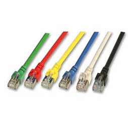 Patchkabel RJ45, CAT5e 100Mhz, 1.5m gelb, S-FTP(SF/UTP);