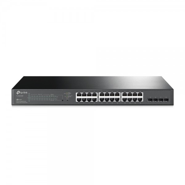 TP-Link Switch full managed Layer2+ 28 Port • 24x 1 GbE • 4x SFP • PoE Budget 192 Watt • 24x PoE at • 2x SFP • 19? • Omada • SG2428P