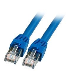 Patchkabel RJ45, CAT8.1 2000Mhz, 2m, blau, S-STP(S/FTP), BC, LSZH,