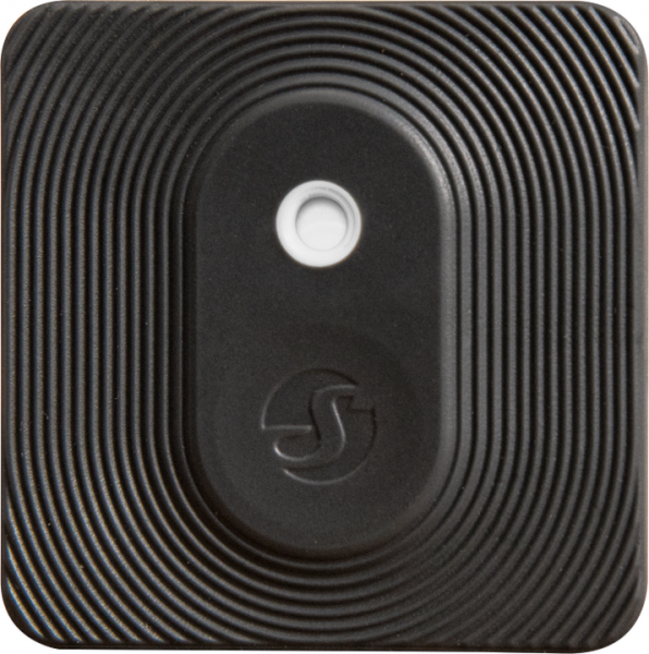 Shelly · Plug &amp; Play · "Blu ZB H&amp;T Black" · Temperatur- &amp; Feuchtigkeitssensor · Bluetooth · Zigbee · Batterie · Schwarz