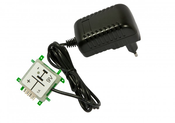 ALLNET Brick?R?knowledge Netzteiladapter 9V 1A Sicherung und Masse