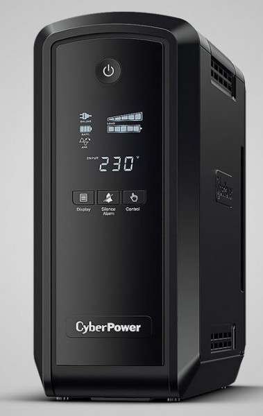 CyberPower USV, PFC-Serie, 900VA/540W, Line-Interactive, USB, reiner Sinus, Schutzkontaktdosen/IEC C13,