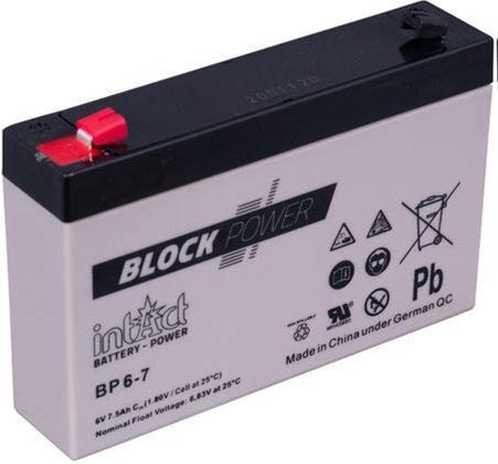 Akku 6V/ 7Ah, Anschluss 4,8 mm