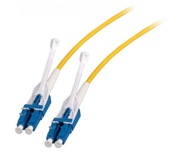 LWL-2-Faser-Patchk. 10mtr.LC-LC, 9/125um,OS2, Uniboot, AD=3mm,