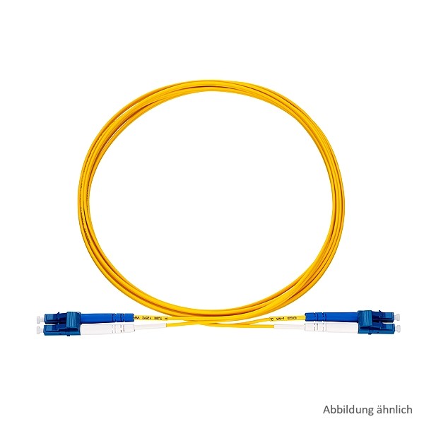 Rutenbeck Patchkabel, LWL, LC-D/LC-D Patchkabel OS2 APC gelb 2m