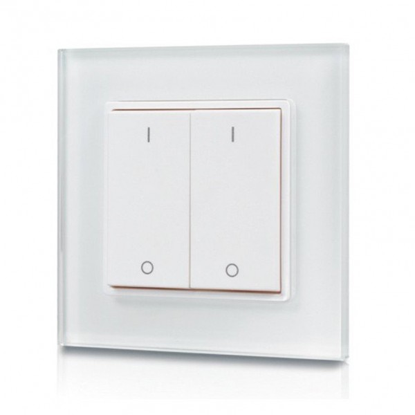 Synergy 21 LED Serie EOS 09 EnOcean Wand Dual Dimmer Schalter