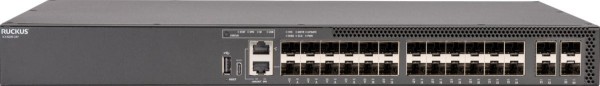 RUCKUS Networks switch full managed layer3 28 port • 24x sfp • 4x sfp28 • 19" • icx8200-24f