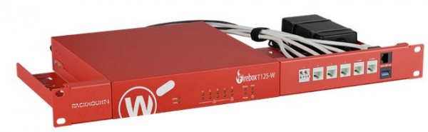 Rackmount.IT, Rack Mount Kit for WatchGuard Firebox T125/T125-W/T145/T145-W, UTP(ungeschirmte) Kupplung/Patchkabel