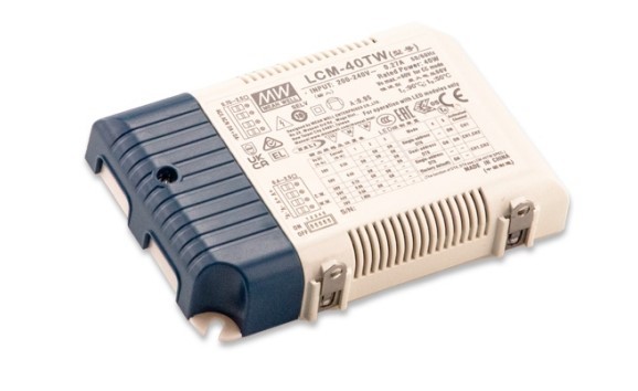 MEAN WELL Netzteil - CC Driver 2*700mA ~40W DALI-2 tunable white DT8