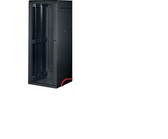 Triton 19"Schrank 42HE, B800/T1000, Schwarz, bis 800Kg,