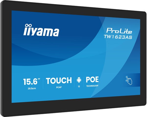 Iiyama Touchpanel-PC 15,6"/39,5cm ProLite TW1623AS *schwarz* 16:9 24/7