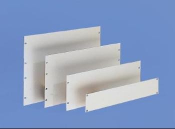 Vertiv(Knürr) zub.Blindplatte 1HE, Lichtgrau, lackiert,