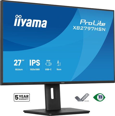 TFT 27,0"/68,5cm iiyama ProLite XB2797HSN-B1 *schwarz* 16:9