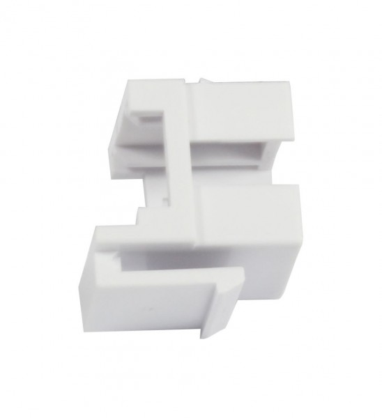 Keystone, Modul, Aufnahme für LWL-Kupplungen(LC), weiss, Synergy 21,