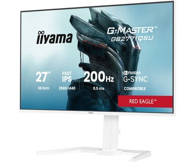 TFT 27,0"/68,6cm iiyama G-Master GB2771QSU-W1 Red Eagle *schwarz* 16:9