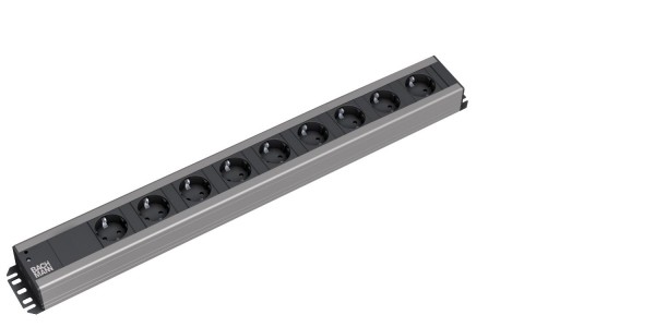 Bachmann Handwerkerleiste, 9xDosen(CEE7) -&gt; Stecker(CEE7), 2m,