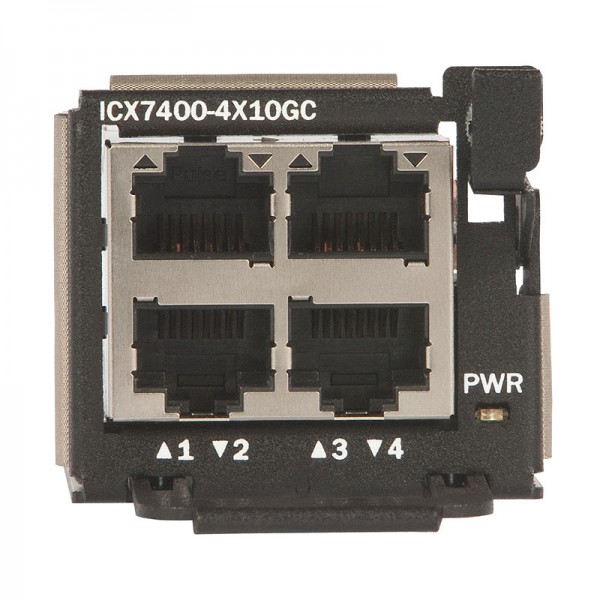 RUCKUS Networks networks icx switch zub. icx 7450 4-port 1/10gbe 10gbase-t copper module