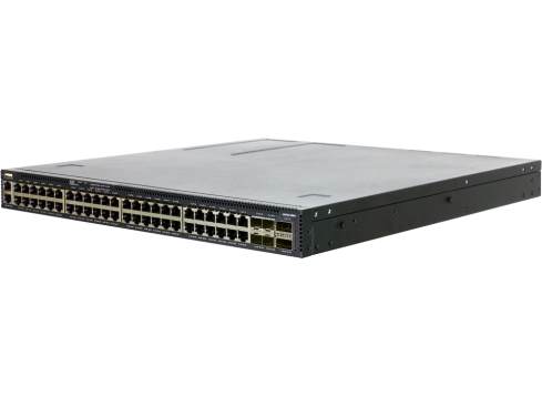 EdgeCore Switch full manged 54 Port • 36x 2.5 Gbe • 12 x 1Gbe • 2x 100G QSFP28 • 4x 25G SFP28 • PoE Budget 2100W • 48x PoE BT (90w) • 19&quot; 1 HE • Datacenter Switch • Front-to-back • EPS203 • 4630-54NP