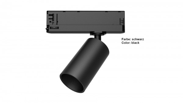 Synergy 21 LED Track-Serie für Stromschiene 3PH VLF-Serie schwarz 3000K (Standard integrated Adapter)