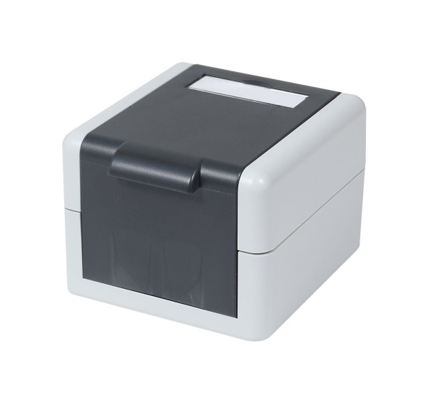 Keystone, Modulträger, Aufputzgehäuse IP44, mit Montageeinsatz für 2xKeystone Module, Synergy 21,