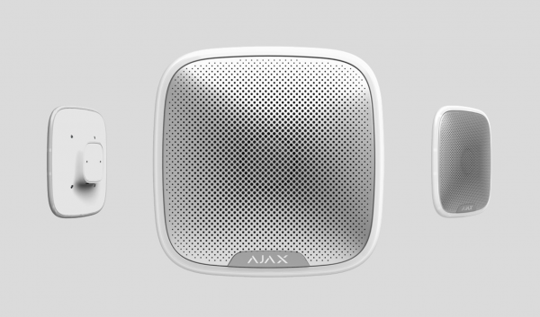 Ajax Alarmanlage StreetSiren *weiß* / Baseline