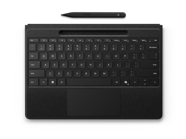 MS Surface Pro Zubehör Type Cover Flex inkl. Slim 2 Pen *schwarz* - (DE/AT)